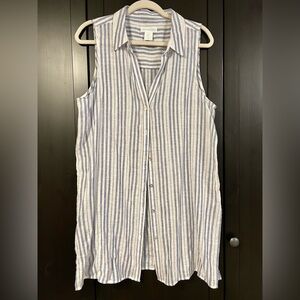 Cynthia Rowley Women’s Sleeveless Striped Top Shirt